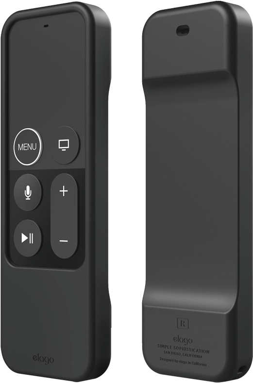 Elago R1 Intelli Case For Apple Tv Remote Black - Чехол Для Пульта Эпл Тв (600x840), Png Download