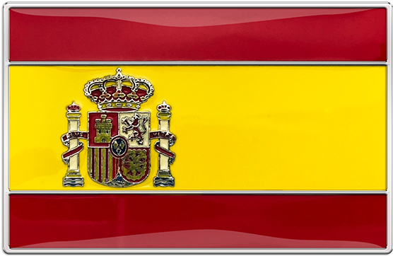 Spain Flag Buckle - Spain Flag (555x555), Png Download