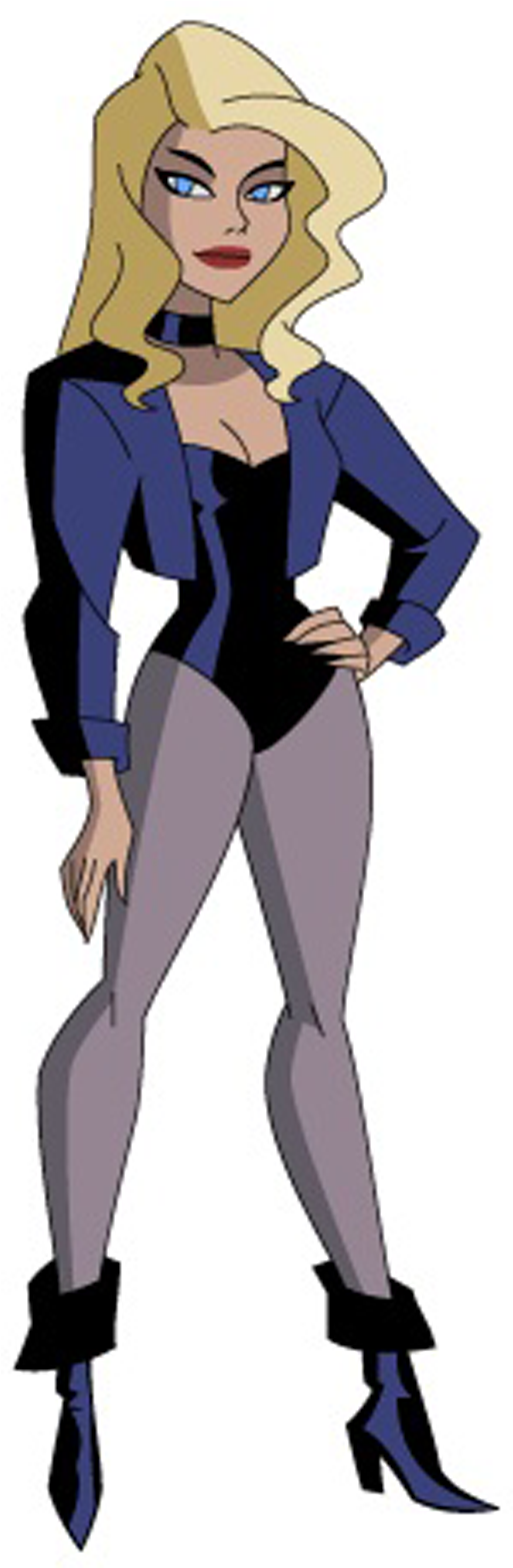Canário Negro Justice League Unlimited, Bruce Timm, - Black Canary Dc Justice League (1140x1568), Png Download
