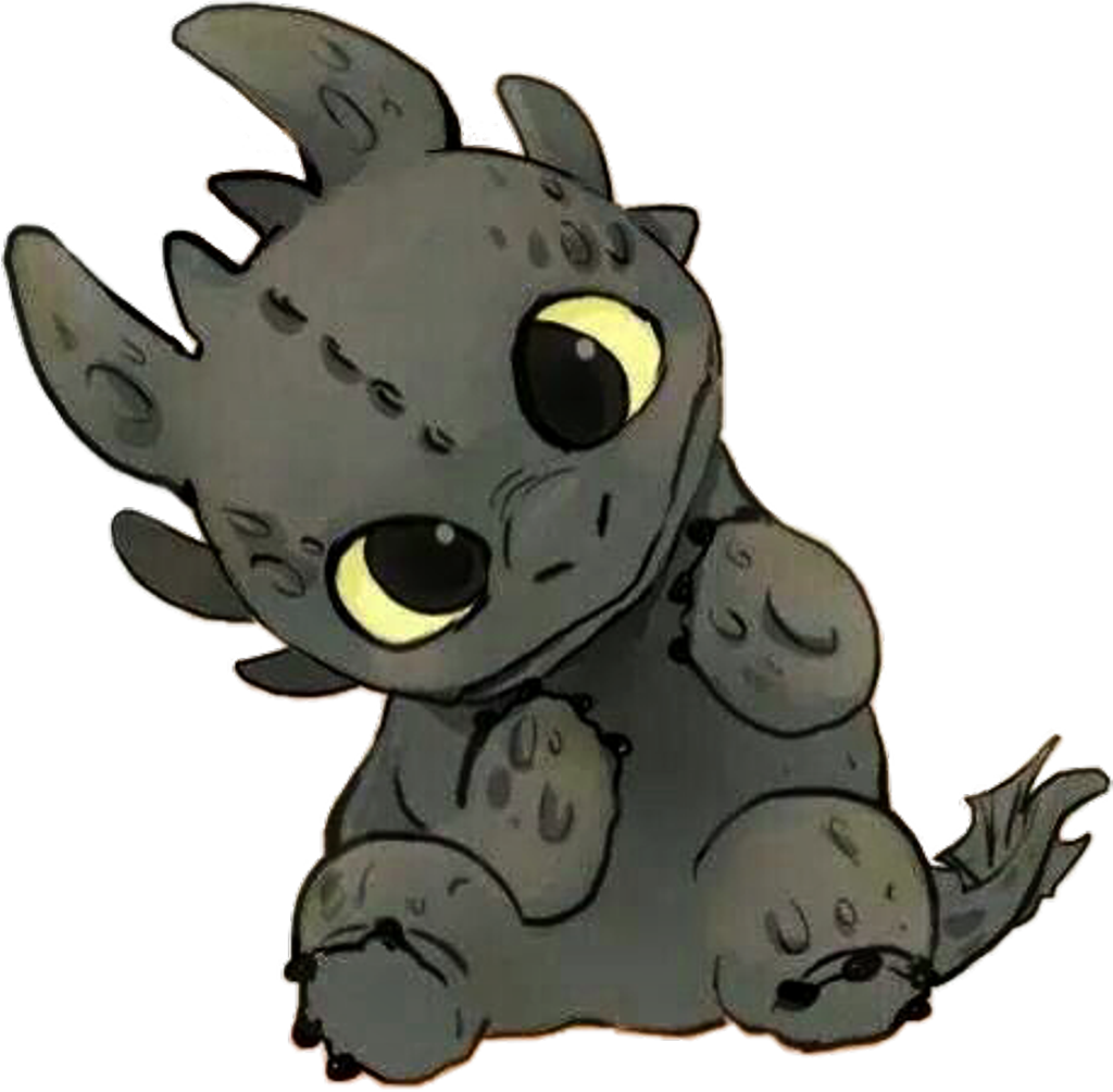 #cute #toothless #drawing #sticker #freetoedit - Trash Of The Count's Family (1024x1004), Png Download