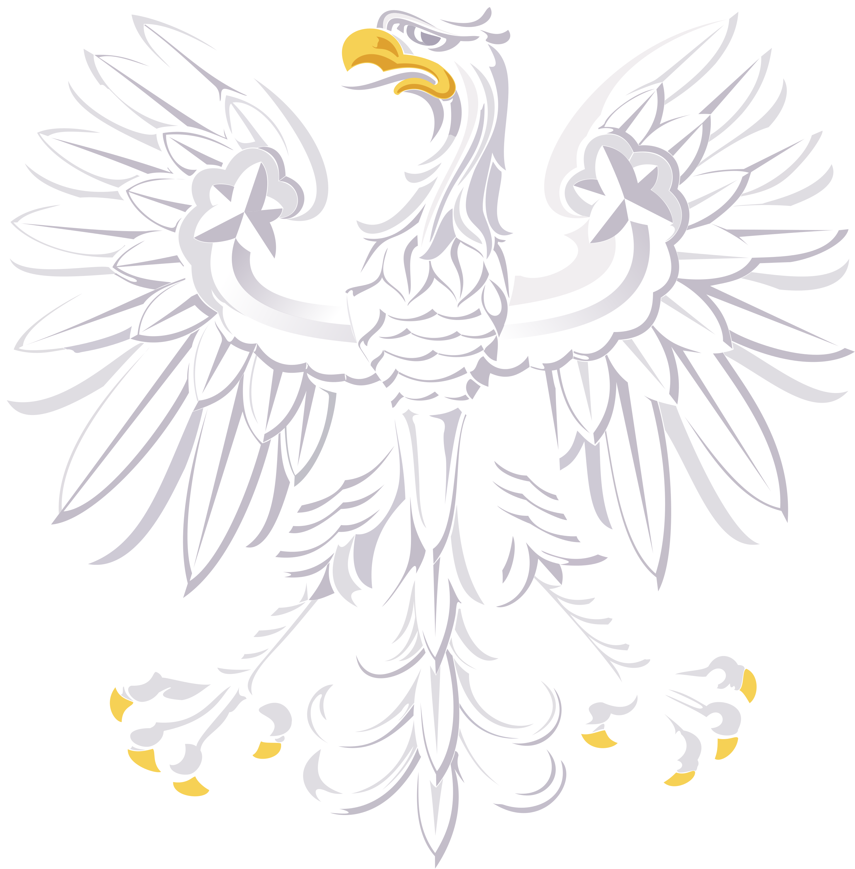 Eagle Of Confortia - Polish Coat Of Arms Vector (2917x2963), Png Download