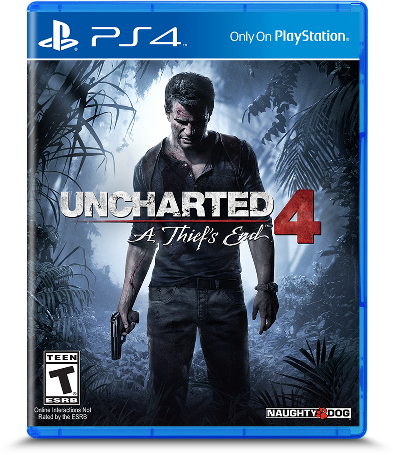 Sony Uncharted 4 Playstation Game - Uncharted 4 Case (784x952), Png Download