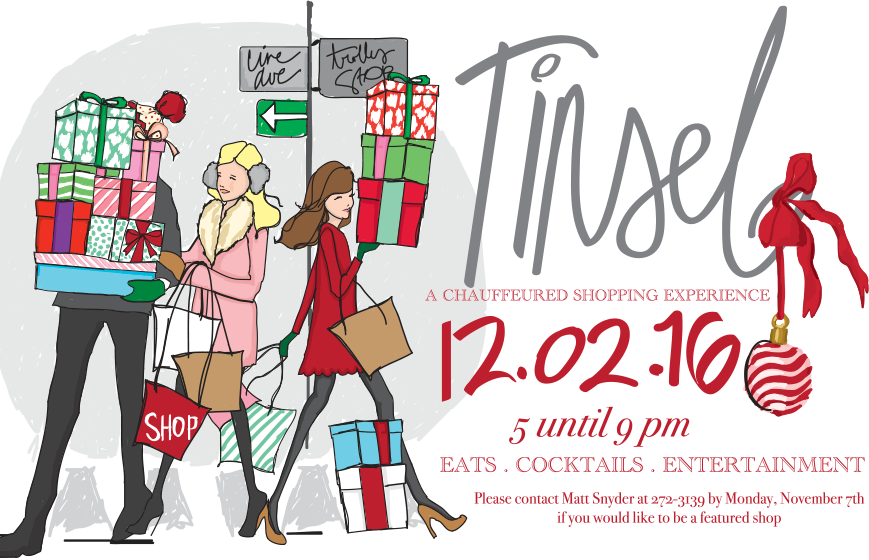 Tinsel - Illustration (869x560), Png Download