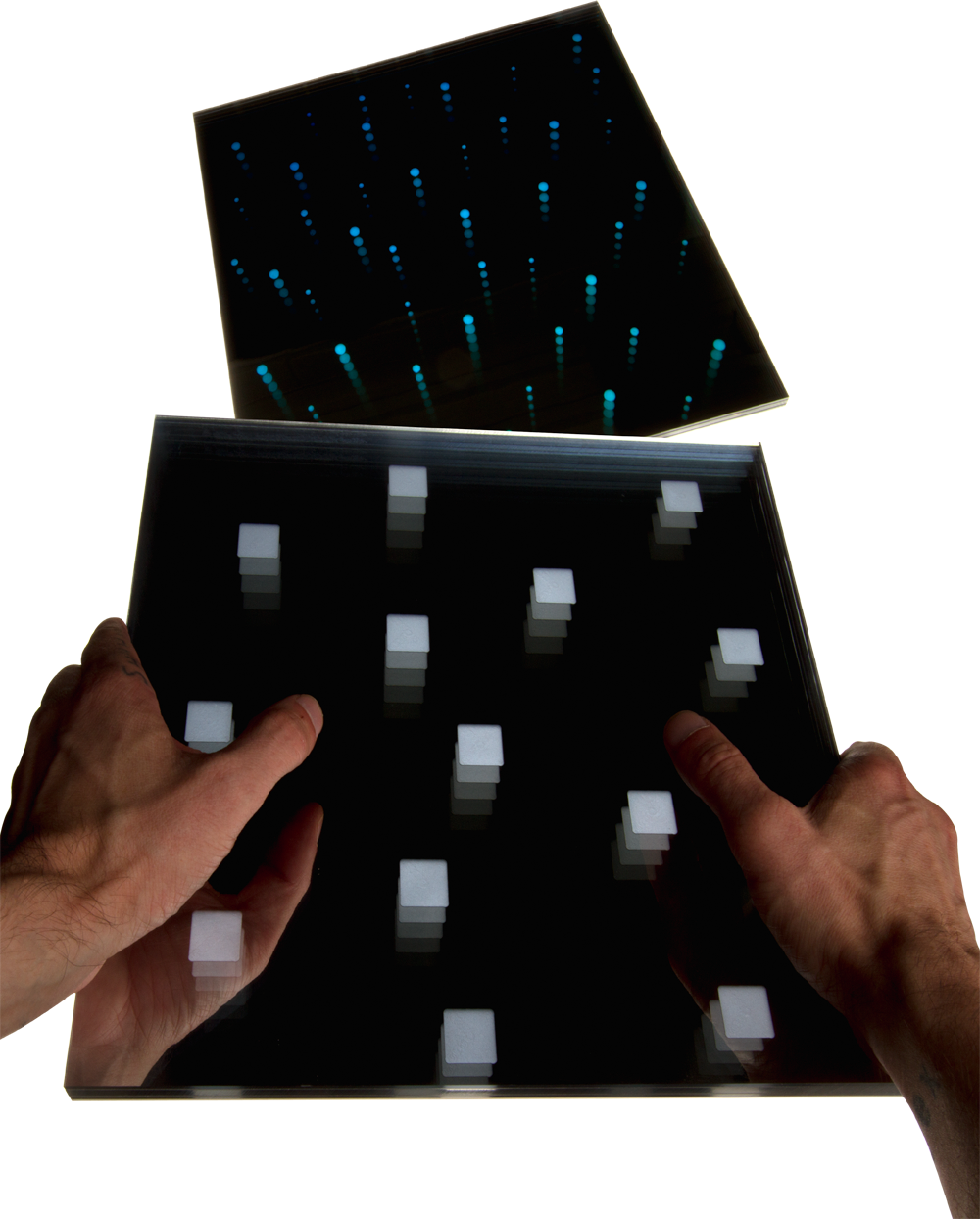 A Slender, Customizable, Back-lit Canvas That Emits - Paper (1000x1244), Png Download