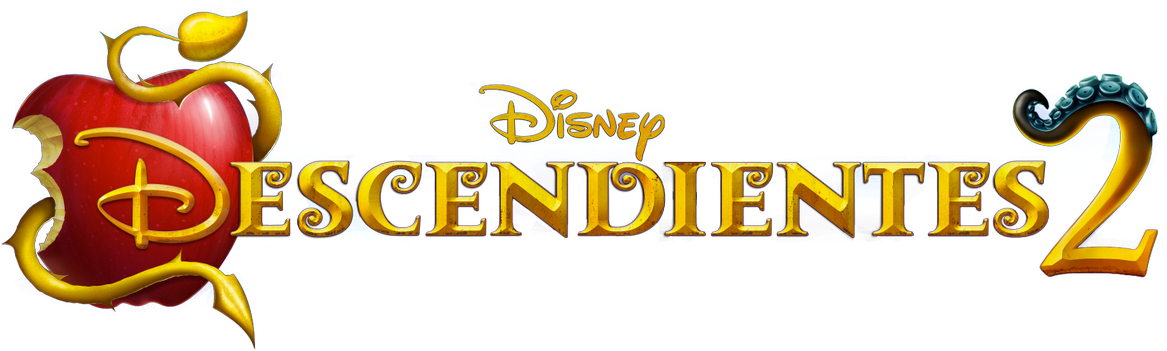 Dove Cameron - Disney Descendants 2 Logo Png (1200x351), Png Download