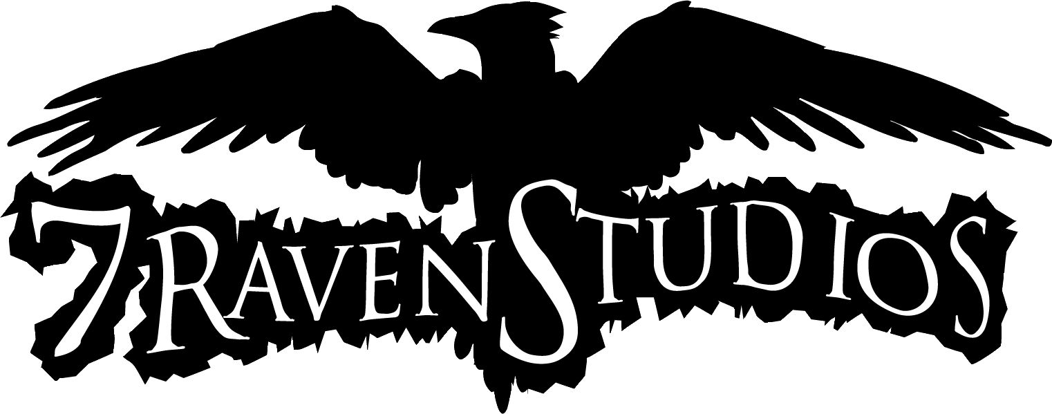 7 Raven Studios - Eagle (1522x599), Png Download