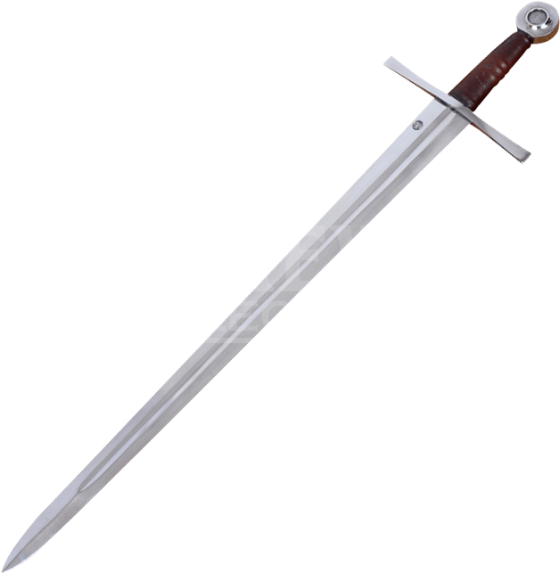 Crusader Sword With Scabbard And Belt - Medieval Sword (668x668), Png Download
