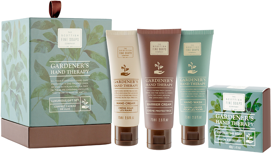 Gardener's Hand Therapy Gift Set - Scottish Fine Soaps Gardeners Hand Therapy (1024x1024), Png Download