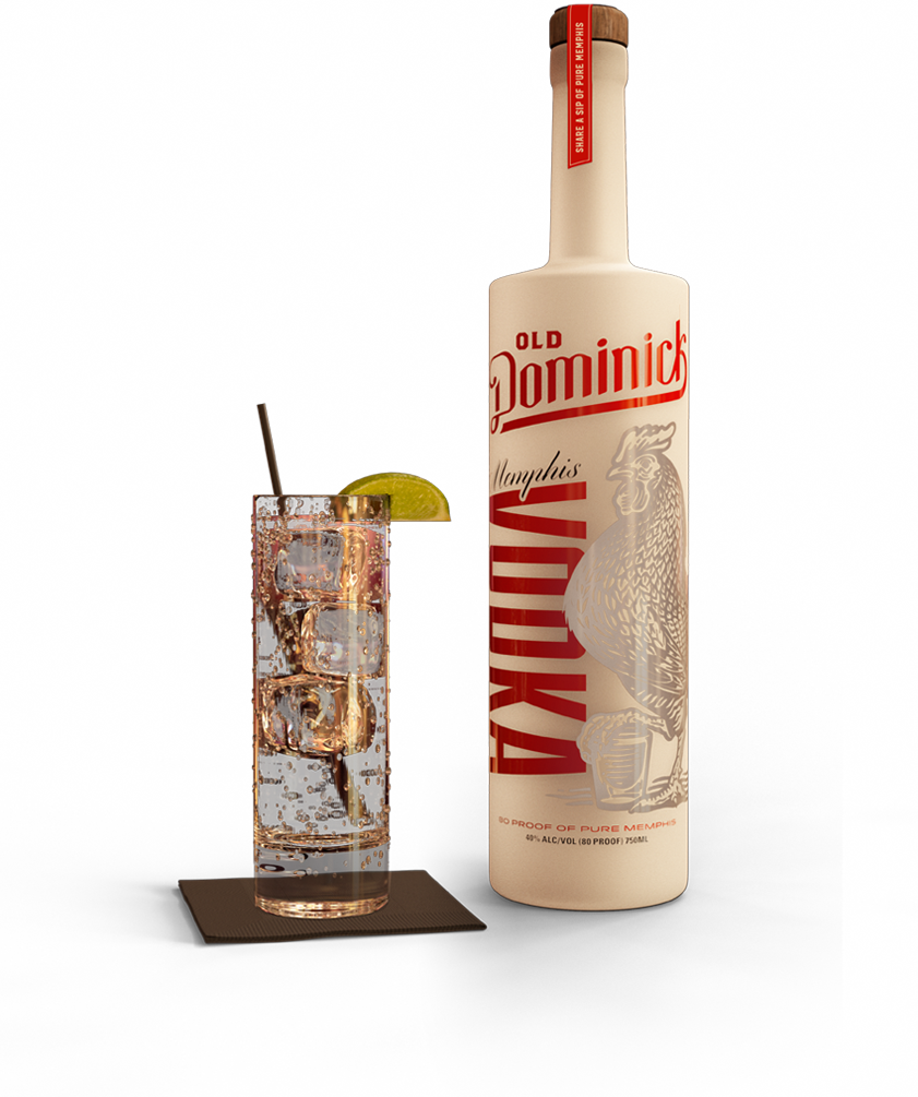 Vodka Png - Old Dominick Vodka (841x1005), Png Download