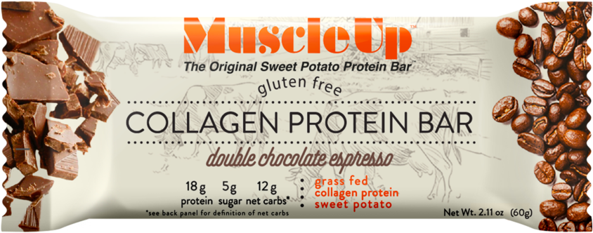 New Collagen Protein Bar - Chocolate (1024x1024), Png Download