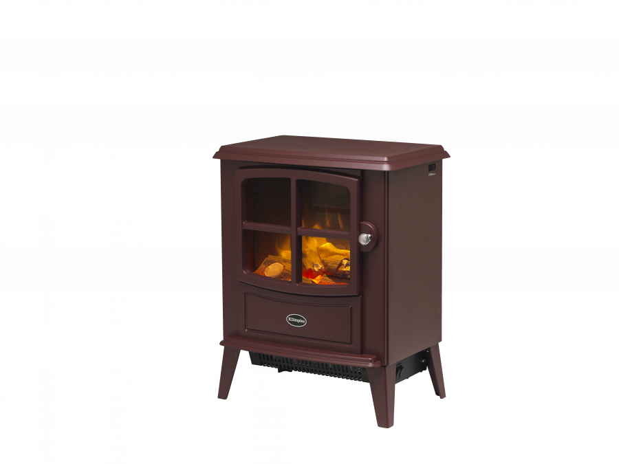 Dimplex Brayford Burgundy Solus-45l - Wood-burning Stove (900x675), Png Download