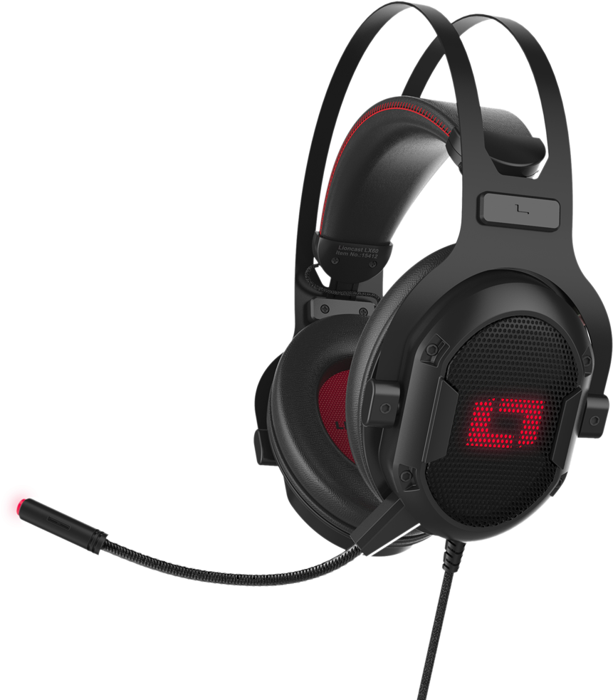 Gaming Headsets - Lioncast Lx60 (1000x1000), Png Download