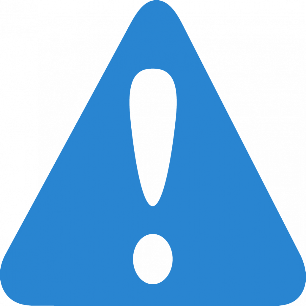 Iris Website Will Be Unavailable On Tuesday, February - Warning Signs (1030x1030), Png Download