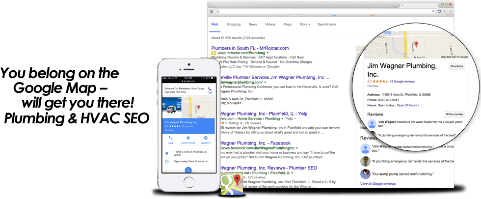 Have You Ever Wondered What It Takes To Get Ranked - Google Search For Plumber (1001x429), Png Download