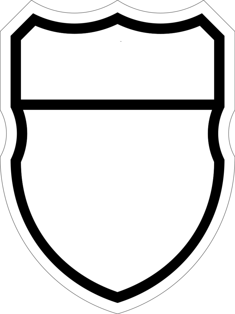 Blank Shield Png (774x1032), Png Download