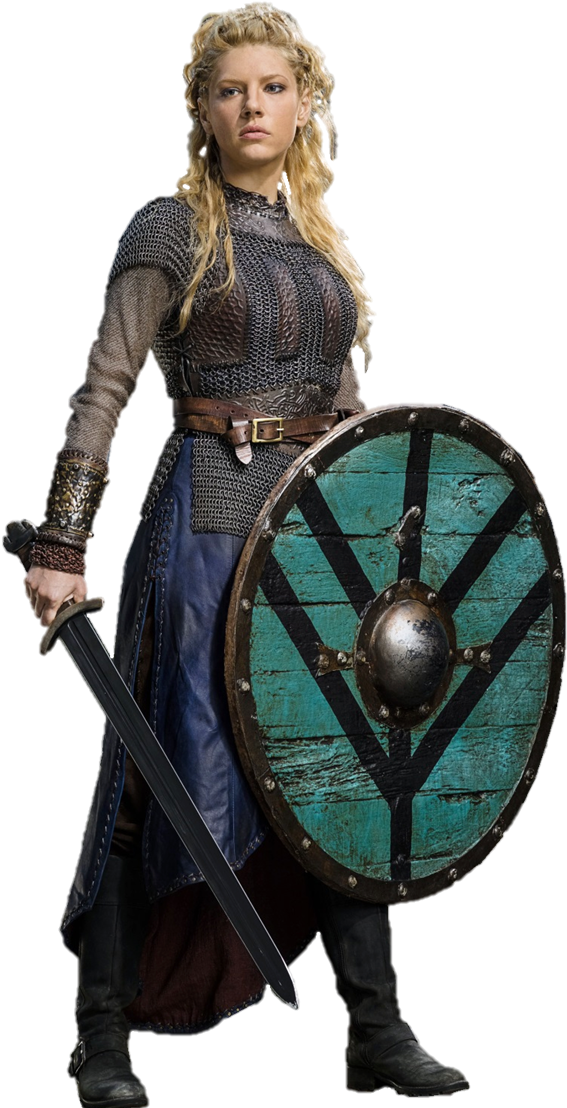 Vikings Png - Lagertha Lothbrok (607x1122), Png Download