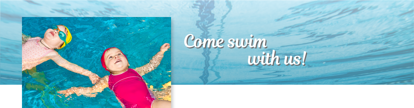 Main Menu - Swimming Pool (1602x419), Png Download