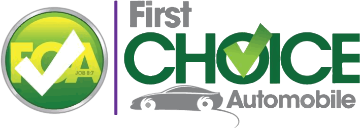 First Choice Automobile - Graphic Design (1200x300), Png Download