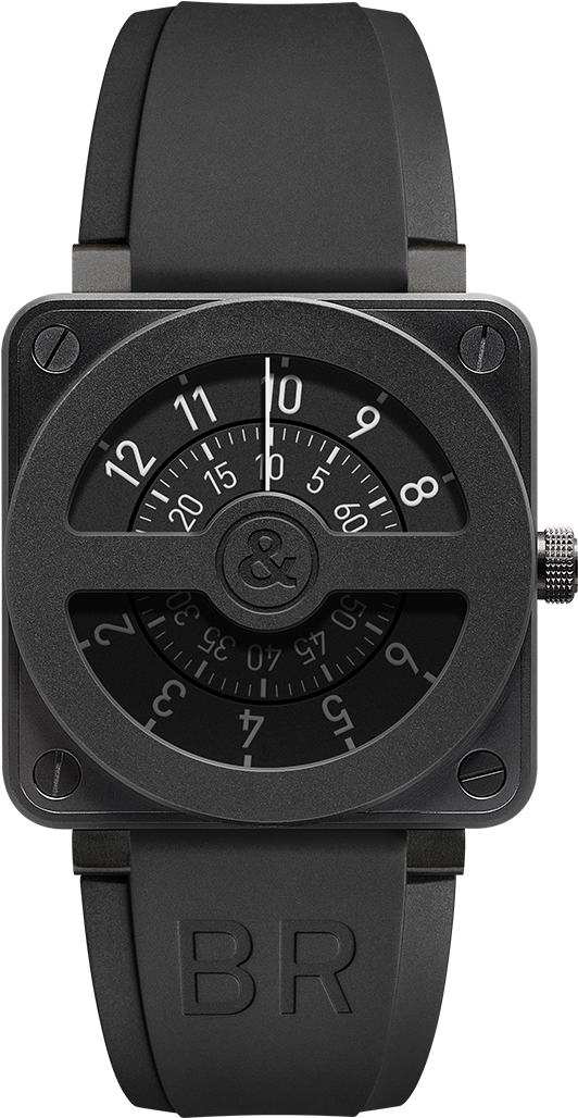Bell & Ross Br01 92 Compass (585x1050), Png Download