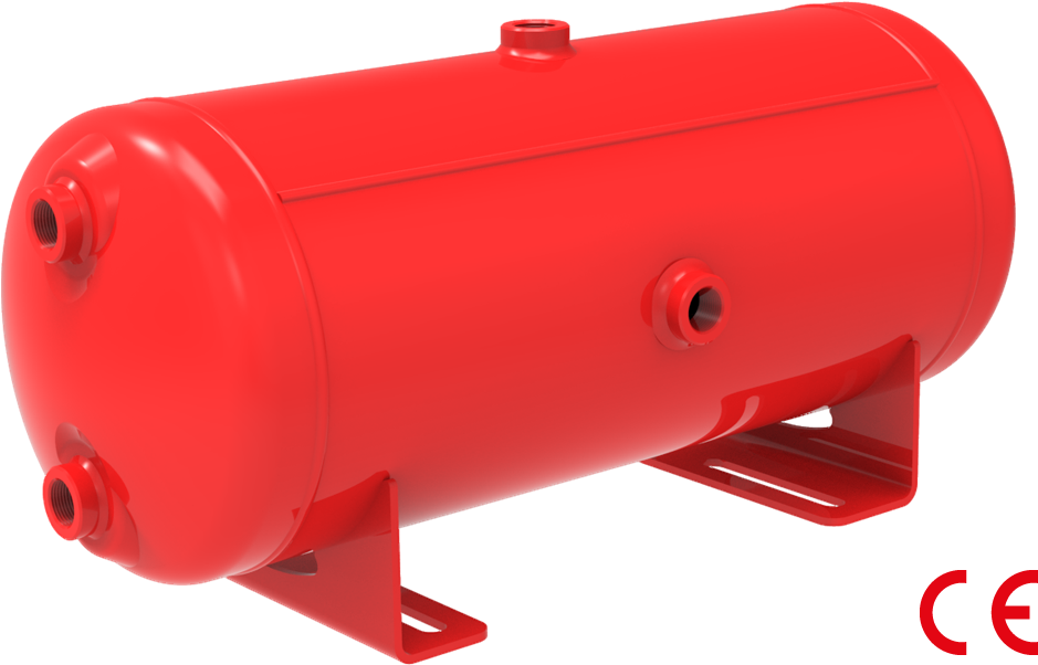 Steel Air Reservoir With Brackets 15 Litre Ø 206mm - Beurer Gs 27 Happy Stripes (1021x627), Png Download