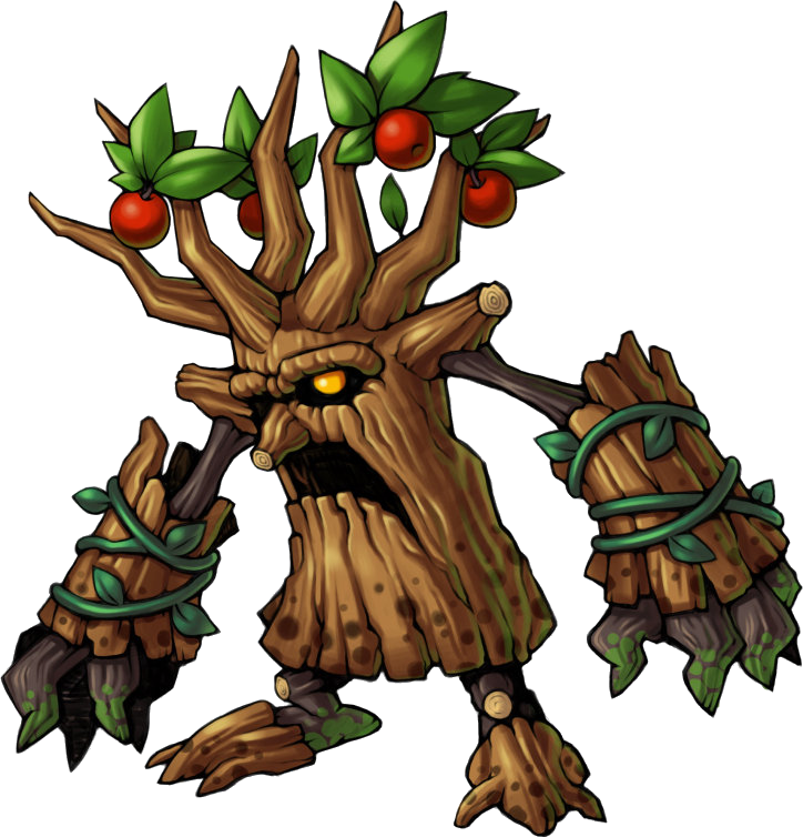 Newtreant - Grand Chase First Boss (724x754), Png Download
