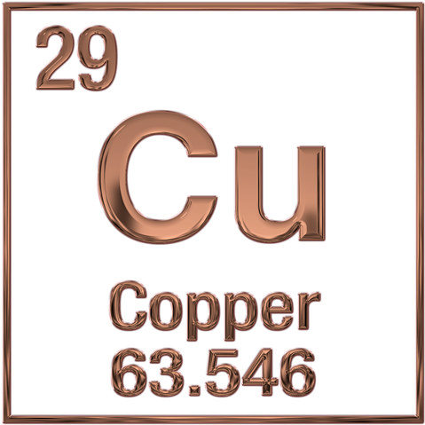Click And Drag To Re-position The Image, If Desired - Copper Symbol Periodic Table (600x600), Png Download