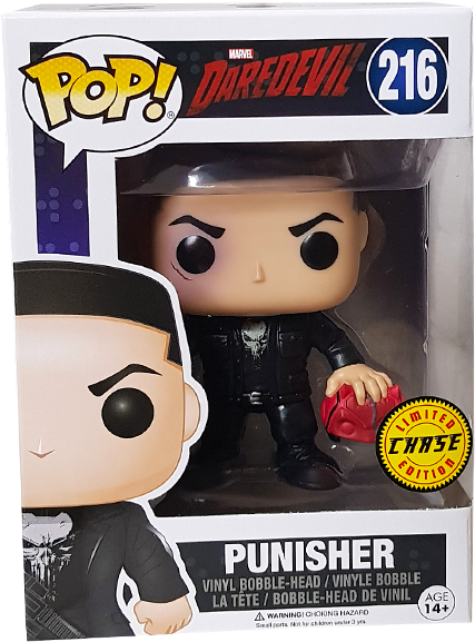 The Punisher Chase Pop Vinyl Figure - Daredevil (600x600), Png Download