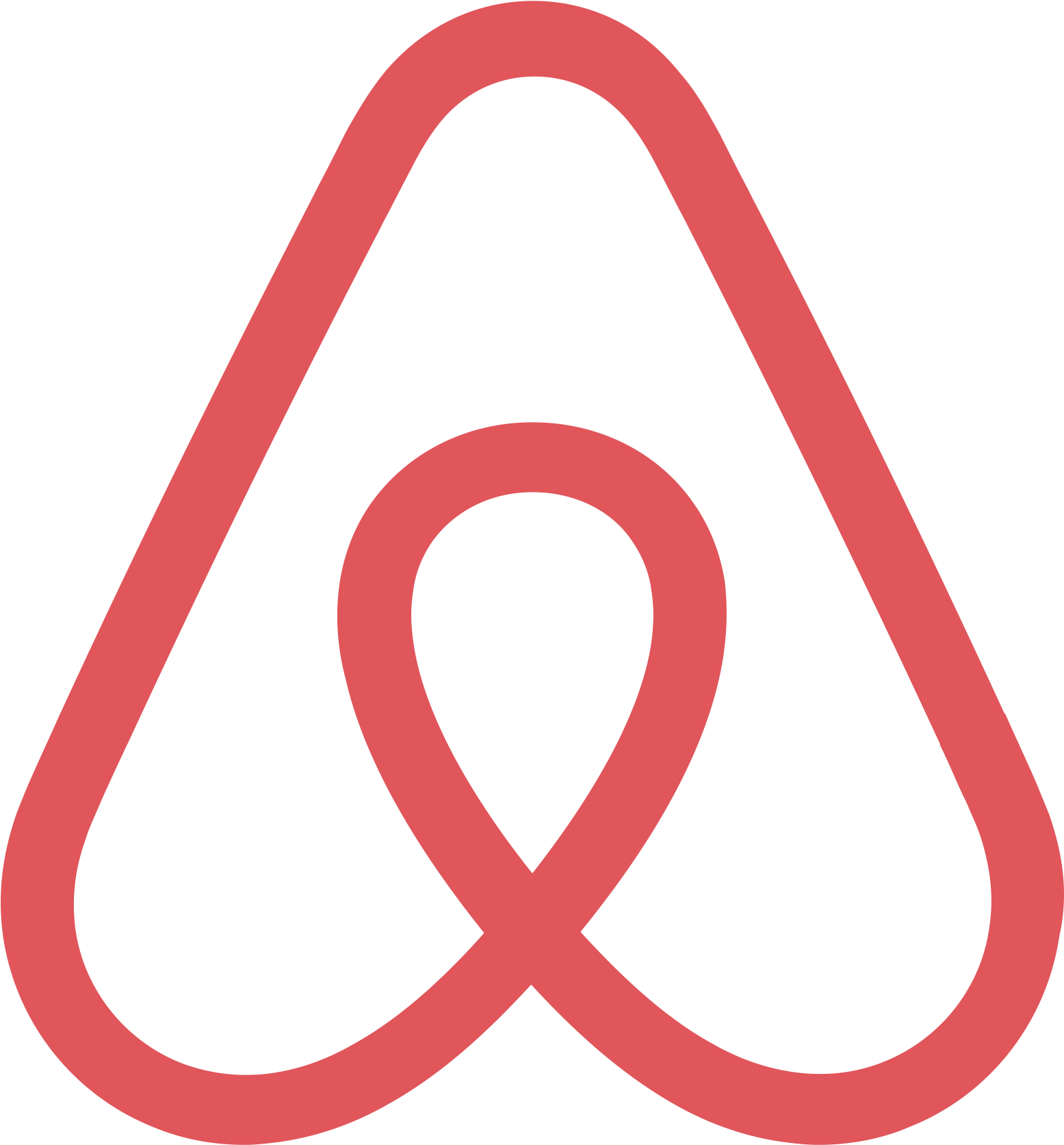 Airbnb Logo Png (2048x2048), Png Download