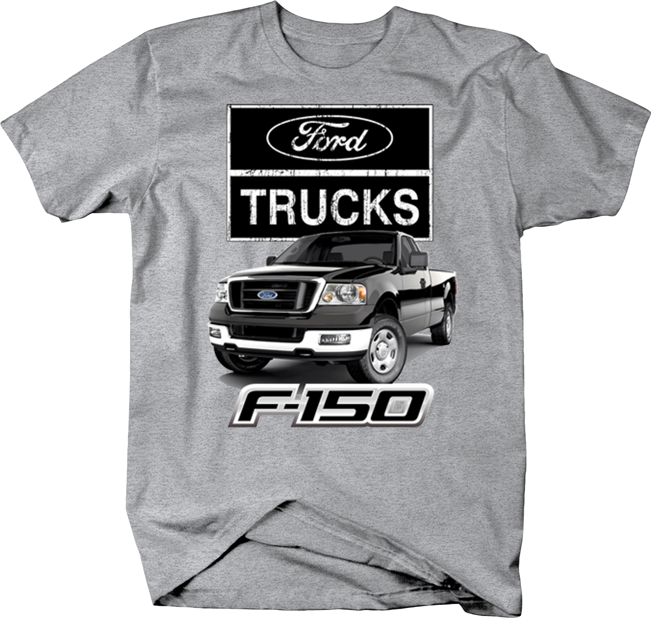 Image Is Loading Black Ford F 150 Shirt Ford Trucks - Ford (1295x1229), Png Download