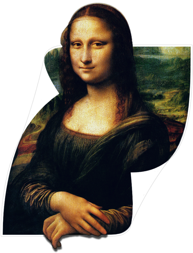 Thumb Image - Leonardo Da Vinci Original Mona Lisa (894x894), Png Download