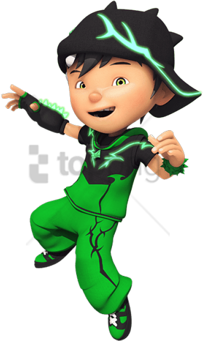 Free Png Download Boboiboy Character Thorn Clipart - Boboiboy Png (481x731), Png Download