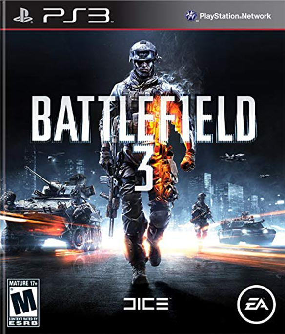 Battlefield - Battlefield 3 Ps3 (600x832), Png Download
