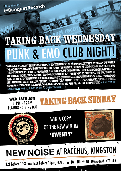 Taking Back Wednesday / New Noise / Taking Back Sunday - Sonic Youth (598x598), Png Download