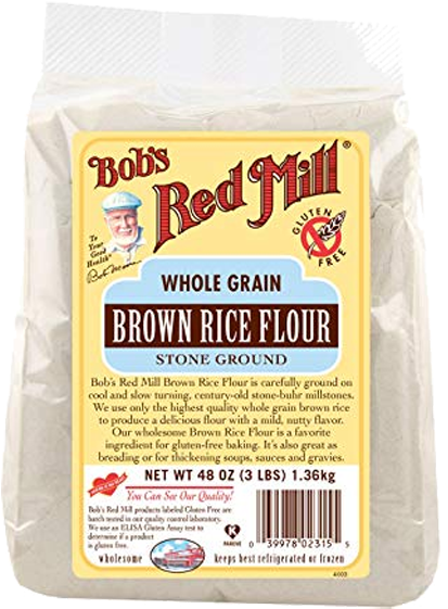 Bob's Red Mill Brown Rice Flour - Flour (650x650), Png Download