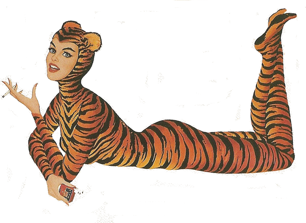 Pacific-dark - Tigra Cigarettes (1000x730), Png Download