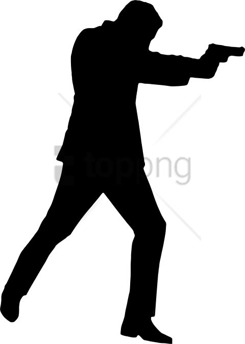 Free Png Download Spy Silhouette Png Images Background - Spy Silhouette Transparent (480x673), Png Download