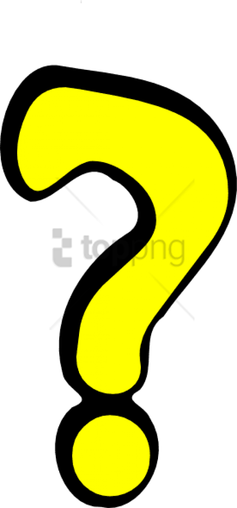 Free Png Download Question Mark Clipart Png Png Images - Yellow Question Mark Vector (480x1025), Png Download