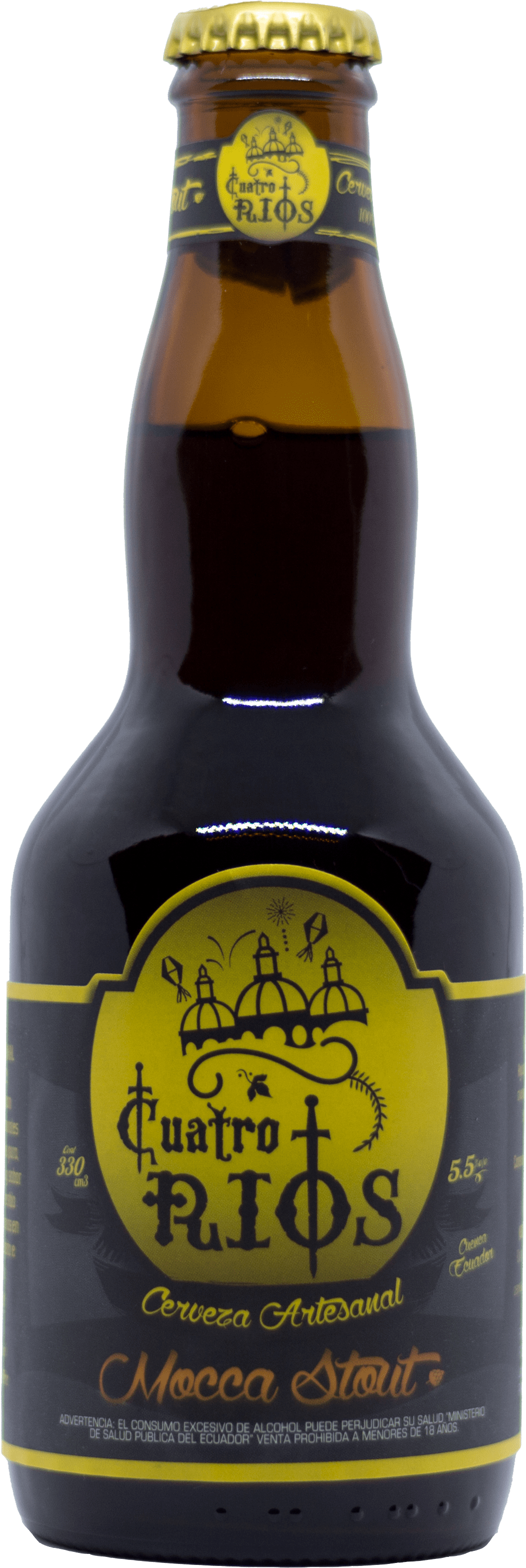 Mocca Stout - Glass Bottle (1272x3456), Png Download
