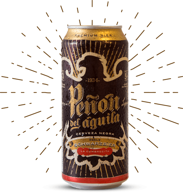 Amargor - Peñon Del Aguila Schwarzbier (641x674), Png Download