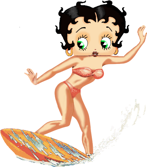 Betty Boop Png Lindas - Betty Boop (530x620), Png Download
