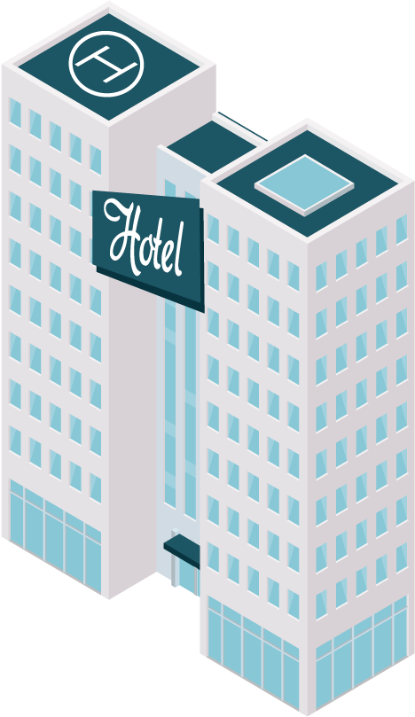 File - Hotel - Skyscraper (833x833), Png Download