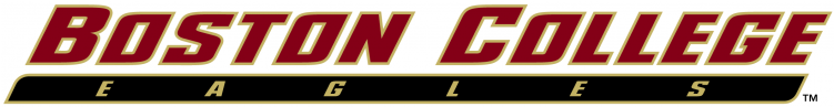 Boston College Eagles Iron On Stickers And Peel-off - Carmine (750x930), Png Download