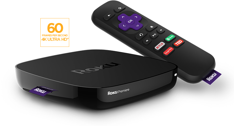 Win A Roku Premiere Streaming Media Player With Remote - Roku Premiere (790x467), Png Download