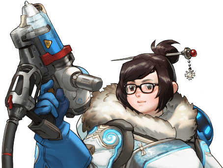 Overwatch Hero Spotlight Mei - Overwatch Characters Transparent Mei (779x491), Png Download