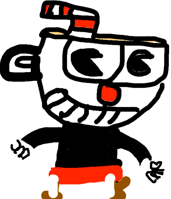 Totalenergy - Cuphead (588x687), Png Download
