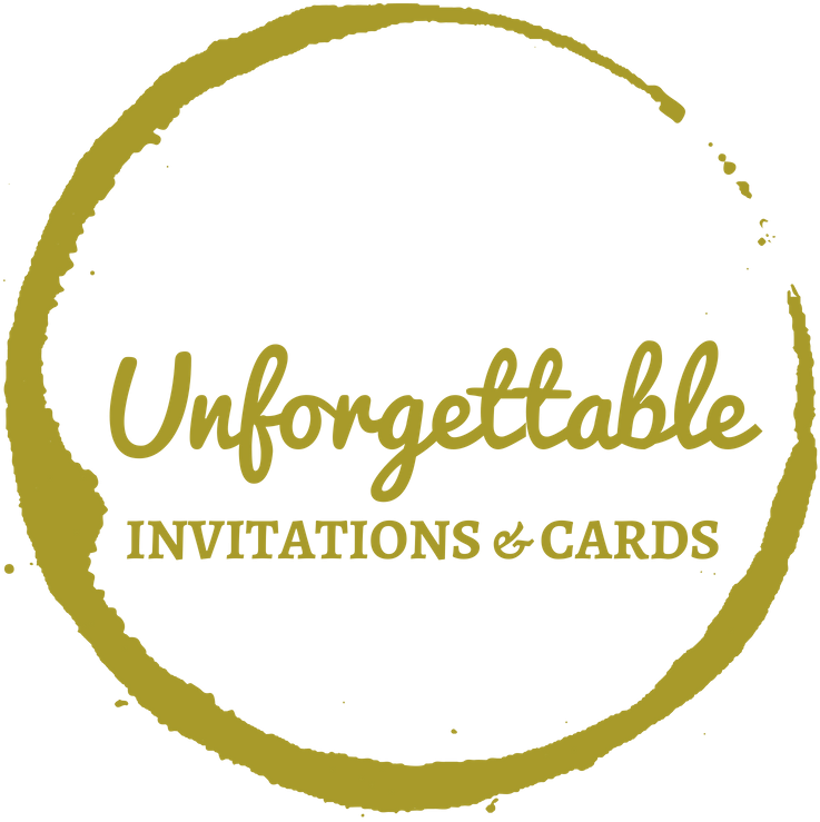 Unforgettable Wedding Invitations & Cards Unforgettable - Circle (752x745), Png Download