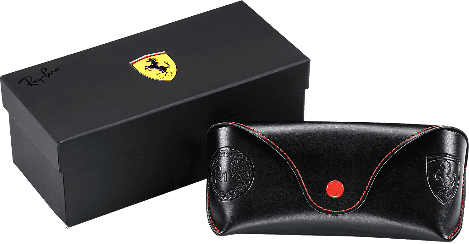 Ferrari Private Event Special Case - Ray Ban Ferrari Case (1492x776), Png Download