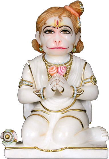 Home / Marble Hanuman Statue / Hanuman - Sitting (1024x682), Png Download