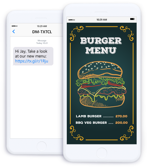 Convey More In 160 Characters - Menu (573x549), Png Download
