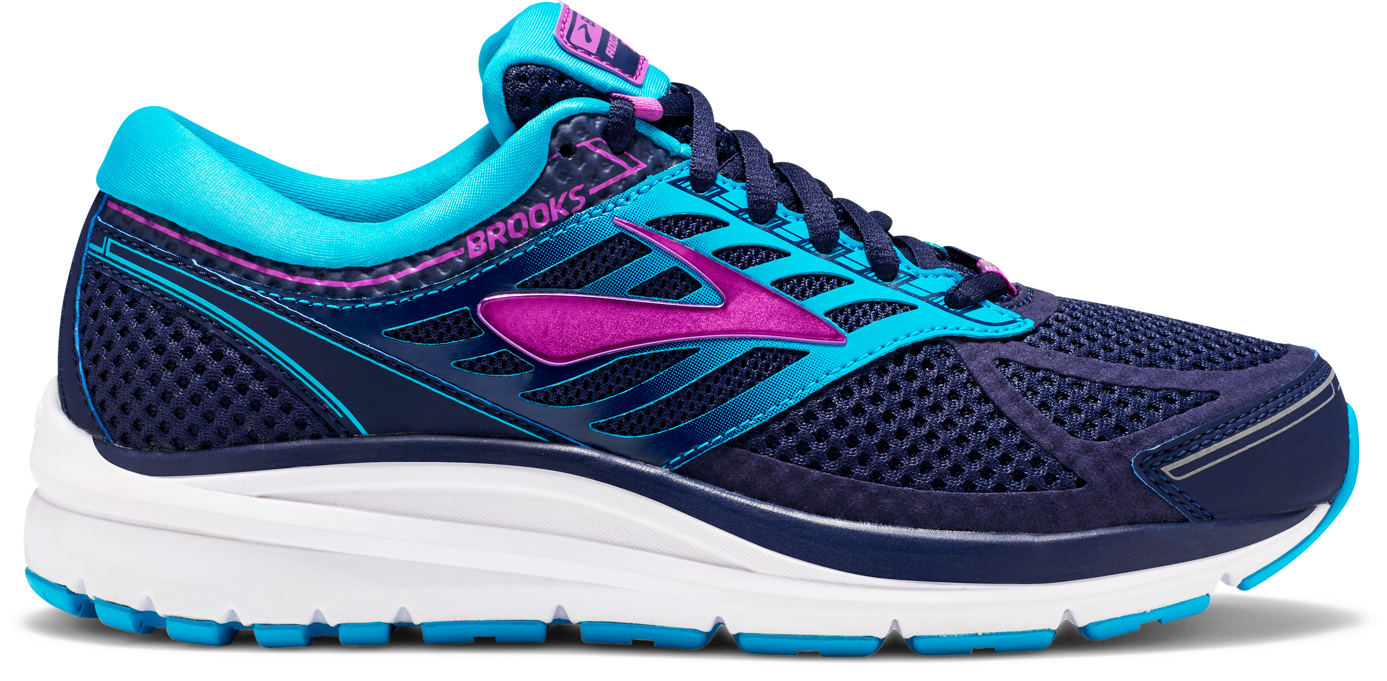 Women's Addiction 13 Running Shoes - Brooks Addiction 13 Womens (2723x1338), Png Download